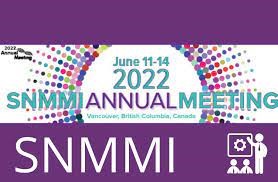 SNMMI annual meeting June 11-14 2022