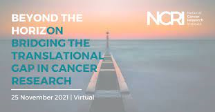 NCRI National Cancer Research Institute - Beyond the Horizon - Bridging the translational gap in cancer research, 25 November 2021, Virtual