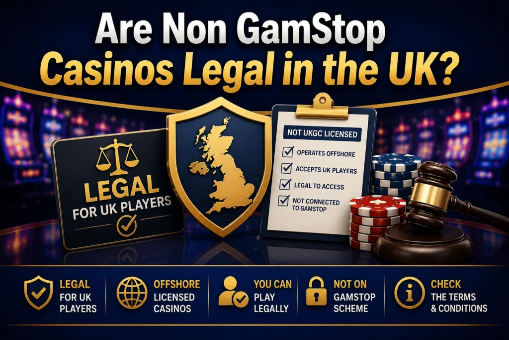 casinos not on gamstop legality